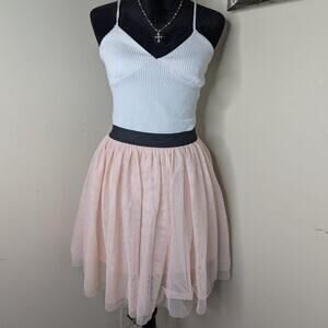 Y2k seventeen brand tulle skirt